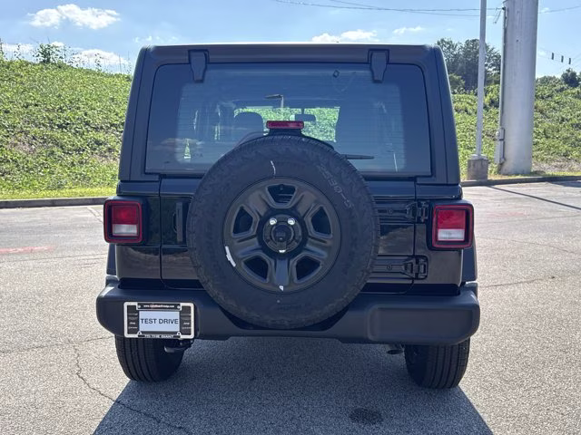 2026 Black Clearcoat Jeep Wrangler Sport 4X4 Convertible