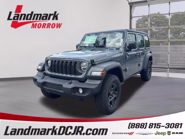 2026 Anvil Clearcoat Jeep Wrangler Sport 4X4 Convertible