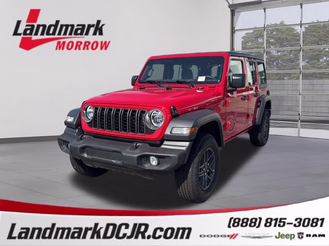 2026 Firecracker Red Clearcoat Jeep Wrangler Sport 4X4 Convertible