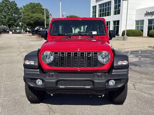 2026 Firecracker Red Clearcoat Jeep Wrangler Sport 4X4 Convertible