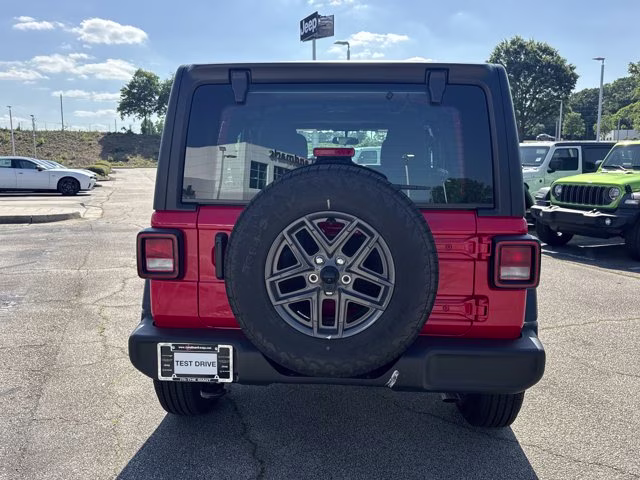 2026 Firecracker Red Clearcoat Jeep Wrangler Sport 4X4 Convertible