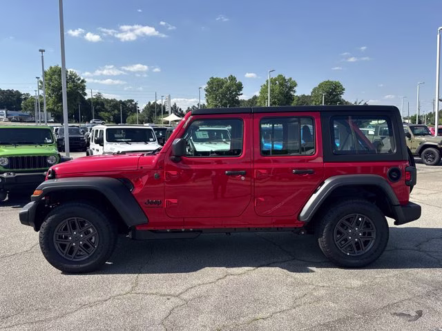 2026 Firecracker Red Clearcoat Jeep Wrangler Sport 4X4 Convertible
