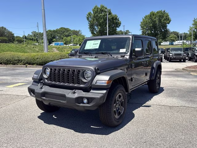 2026 Granite Crystal Metallic Clearcoat Jeep Wrangler Sport 4X4 Convertible