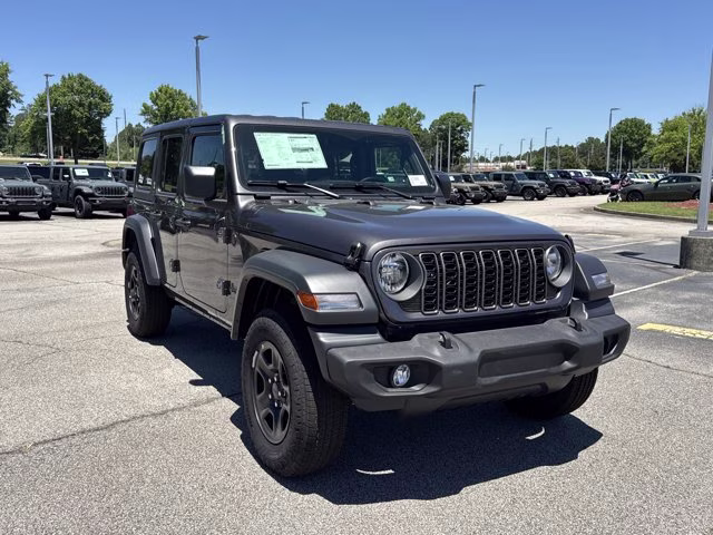 2026 Granite Crystal Metallic Clearcoat Jeep Wrangler Sport 4X4 Convertible