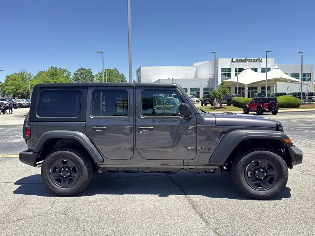 2026 Granite Crystal Metallic Clearcoat Jeep Wrangler Sport 4X4 Convertible