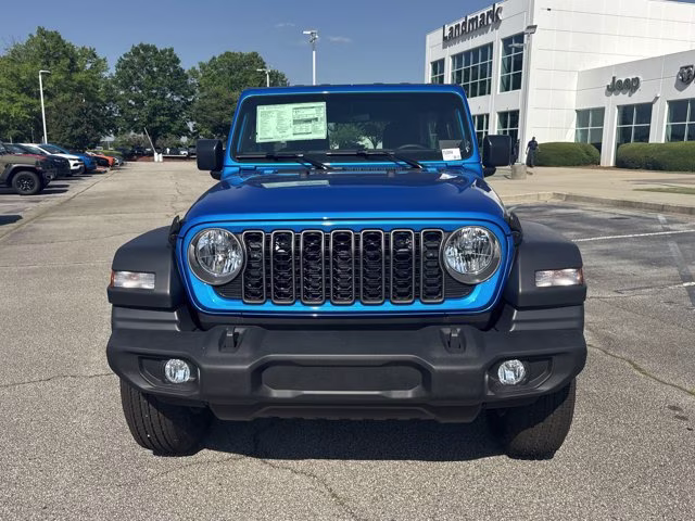 2026 Hydro Blue Pearlcoat Jeep Wrangler Sport 4X4 Convertible