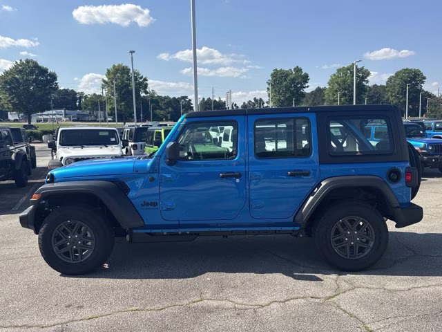 2026 Hydro Blue Pearlcoat Jeep Wrangler Sport 4X4 Convertible