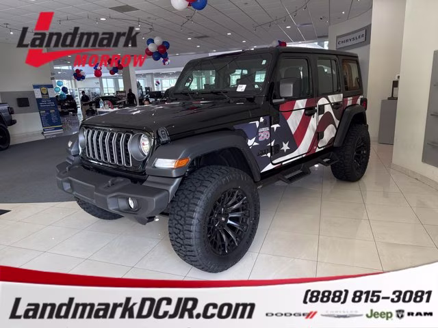 2026 Black Clearcoat Jeep Wrangler Sport 4X4 Convertible