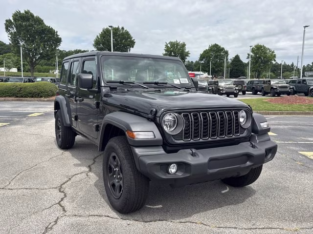 2026 Black Clearcoat Jeep Wrangler Sport 4X4 Convertible