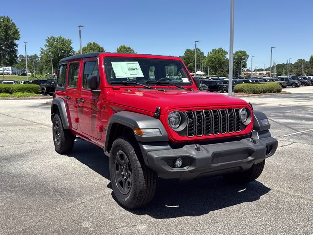 2026 Firecracker Red Clearcoat Jeep Wrangler Sport 4X4 Convertible