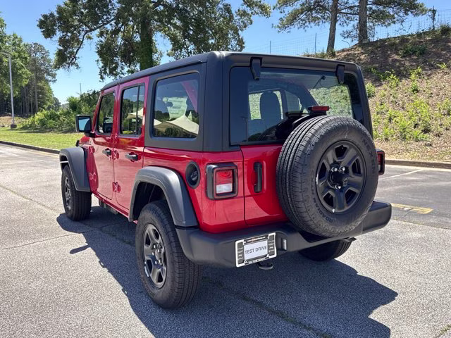 2026 Firecracker Red Clearcoat Jeep Wrangler Sport 4X4 Convertible