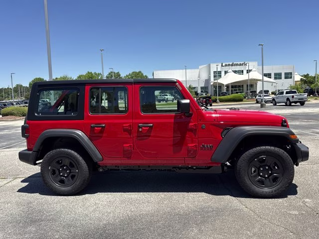 2026 Firecracker Red Clearcoat Jeep Wrangler Sport 4X4 Convertible