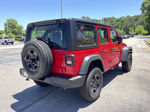 2026 Firecracker Red Clearcoat Jeep Wrangler Sport 4X4 Convertible