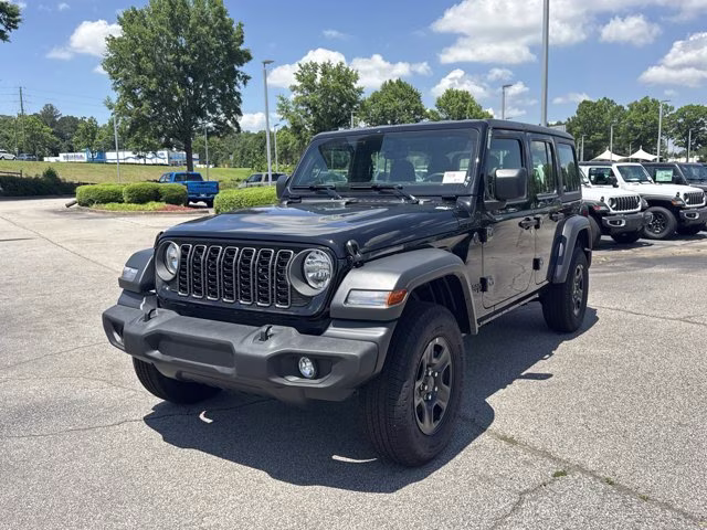 2026 Black Clearcoat Jeep Wrangler Sport 4X4 Convertible