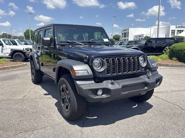 2026 Black Clearcoat Jeep Wrangler Sport 4X4 Convertible