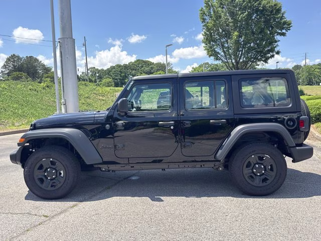 2026 Black Clearcoat Jeep Wrangler Sport 4X4 Convertible