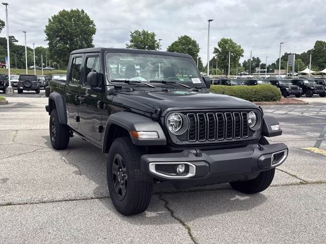 2026 Black Clearcoat Jeep Gladiator Sport 4X4 Truck