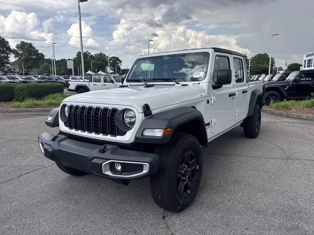 2026 Bright White Clearcoat Jeep Gladiator Sport 4X4 Truck