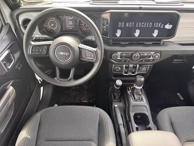 2026 Bright White Clearcoat Jeep Gladiator Sport 4X4 Truck
