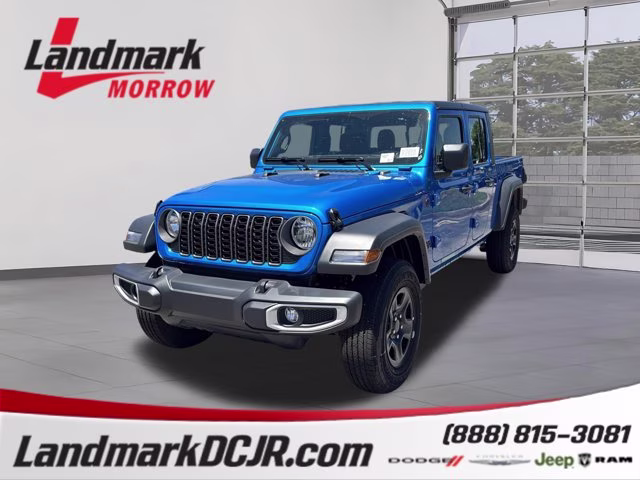 2026 Hydro Blue Pearlcoat Jeep Gladiator Sport 4X4 Truck