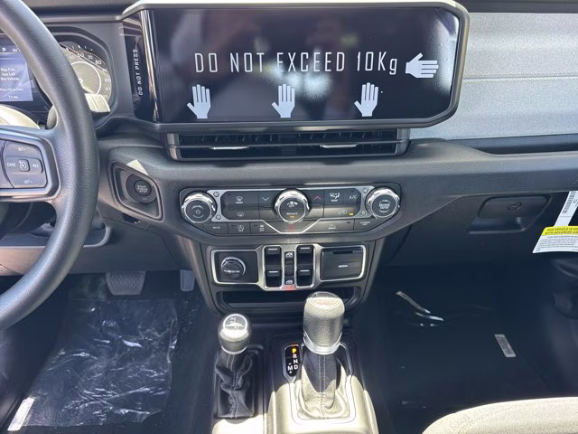 2026 Black Clearcoat Jeep Gladiator Sport 4X4 Truck