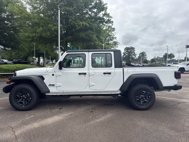 2026 Bright White Clearcoat Jeep Gladiator Sport 4X4 Truck