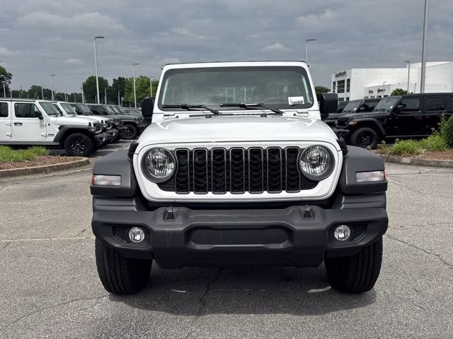 2026 Bright White Clearcoat Jeep Wrangler Sport 4X4 Convertible