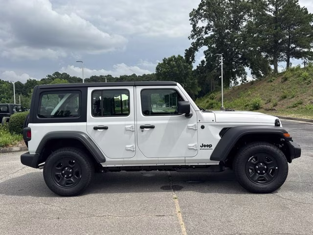 2026 Bright White Clearcoat Jeep Wrangler Sport 4X4 Convertible