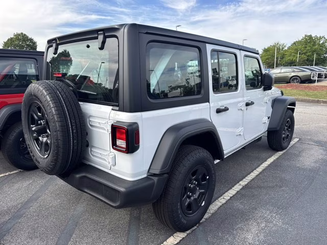 2026 Bright White Clearcoat Jeep Wrangler Sport 4X4 Convertible