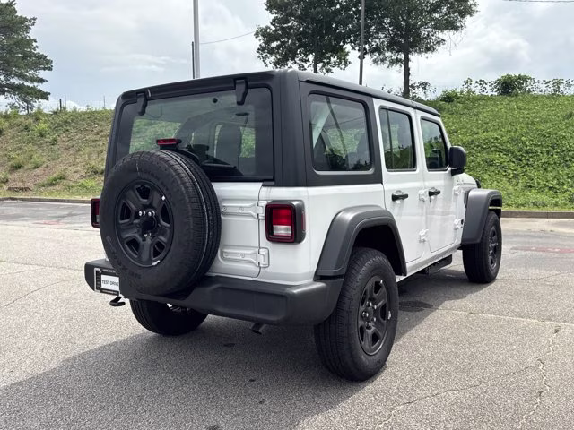 2026 Bright White Clearcoat Jeep Wrangler Sport 4X4 Convertible