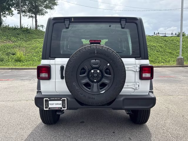 2026 Bright White Clearcoat Jeep Wrangler Sport 4X4 Convertible