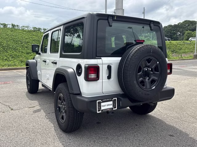 2026 Bright White Clearcoat Jeep Wrangler Sport 4X4 Convertible