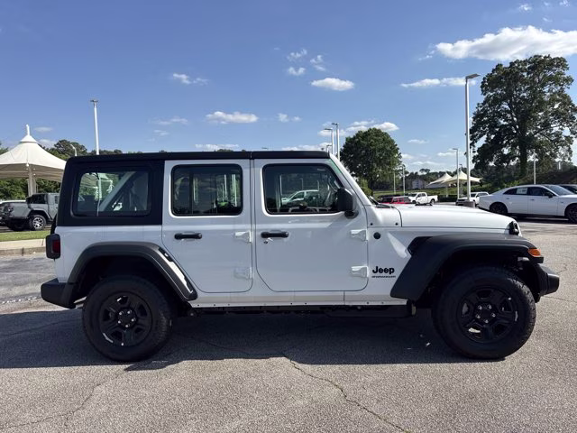 2026 Bright White Clearcoat Jeep Wrangler Sport 4X4 Convertible