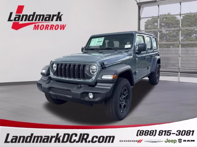 2026 Anvil Clearcoat Jeep Wrangler Sport 4X4 Convertible