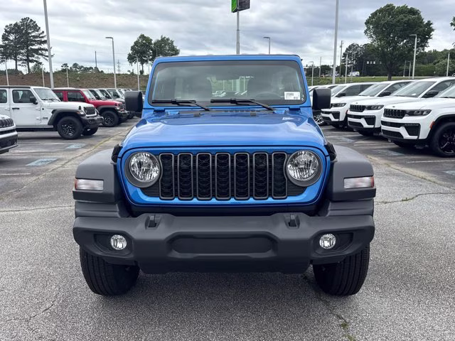 2026 Hydro Blue Pearlcoat Jeep Wrangler Sport 4X4 Convertible