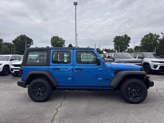 2026 Hydro Blue Pearlcoat Jeep Wrangler Sport 4X4 Convertible