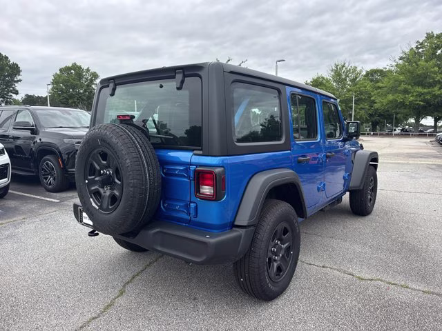 2026 Hydro Blue Pearlcoat Jeep Wrangler Sport 4X4 Convertible