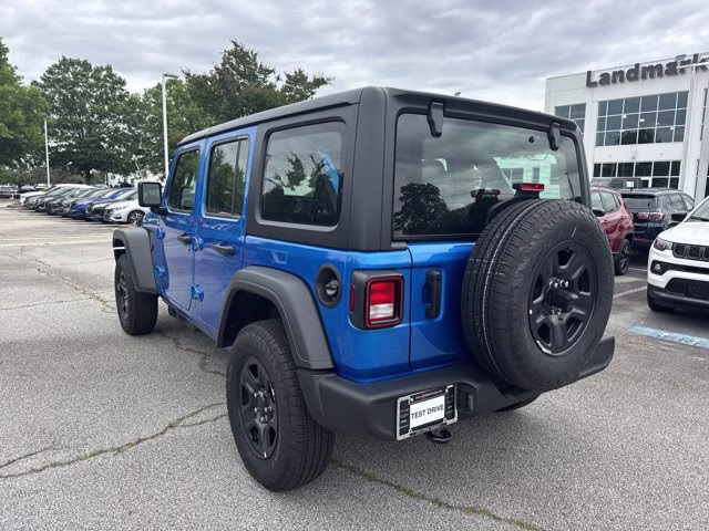 2026 Hydro Blue Pearlcoat Jeep Wrangler Sport 4X4 Convertible