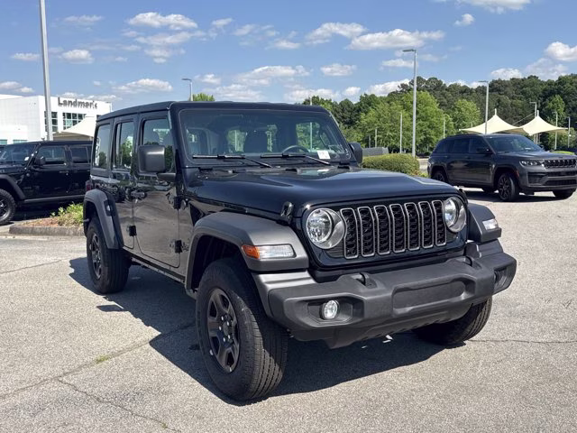 2026 Black Clearcoat Jeep Wrangler Sport 4X4 Convertible