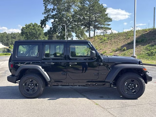 2026 Black Clearcoat Jeep Wrangler Sport 4X4 Convertible