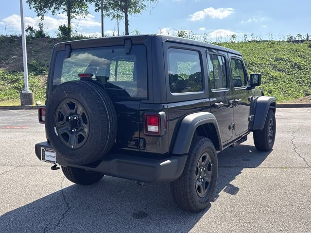 2026 Black Clearcoat Jeep Wrangler Sport 4X4 Convertible