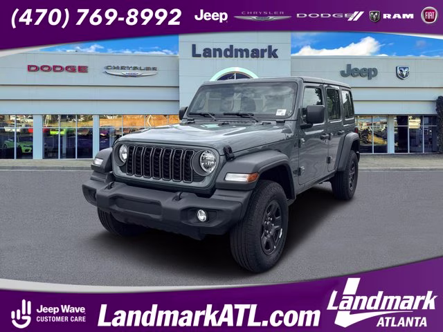 2026 Anvil Clear Coat Jeep Wrangler Sport 4X4 Convertible