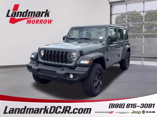 2026 Anvil Clearcoat Jeep Wrangler Sport 4X4 Convertible