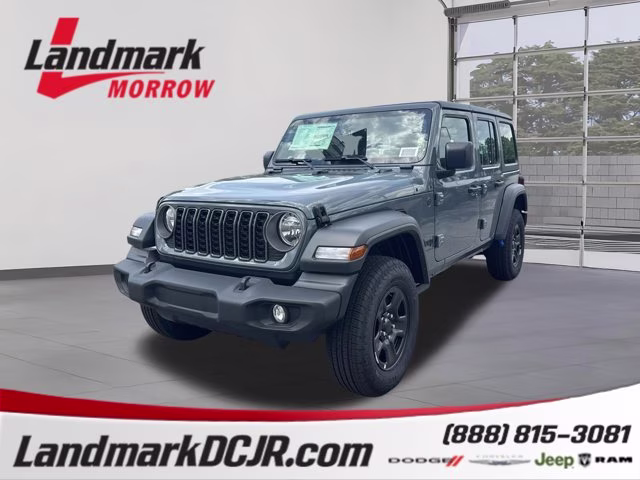 2026 Anvil Clearcoat Jeep Wrangler Sport 4X4 Convertible