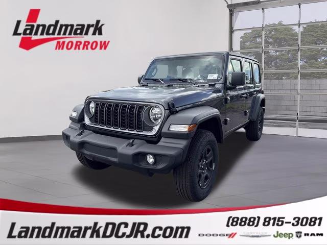 2026 Granite Crystal Metallic Clearcoat Jeep Wrangler Sport 4X4 Convertible