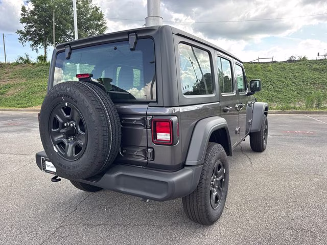 2026 Granite Crystal Metallic Clearcoat Jeep Wrangler Sport 4X4 Convertible