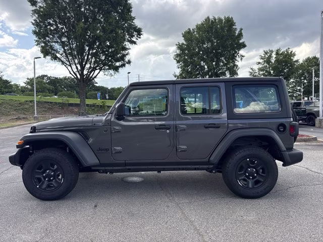 2026 Granite Crystal Metallic Clearcoat Jeep Wrangler Sport 4X4 Convertible