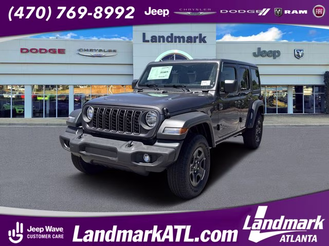 2026 Granite Crystal Metallic Clearcoat Jeep Wrangler Sport 4X4 Convertible