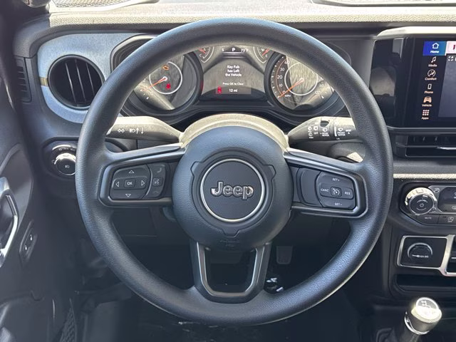 2026 Granite Crystal Metallic Clearcoat Jeep Wrangler Sport 4X4 Convertible