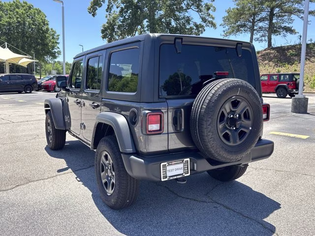 2026 Granite Crystal Metallic Clearcoat Jeep Wrangler Sport 4X4 Convertible